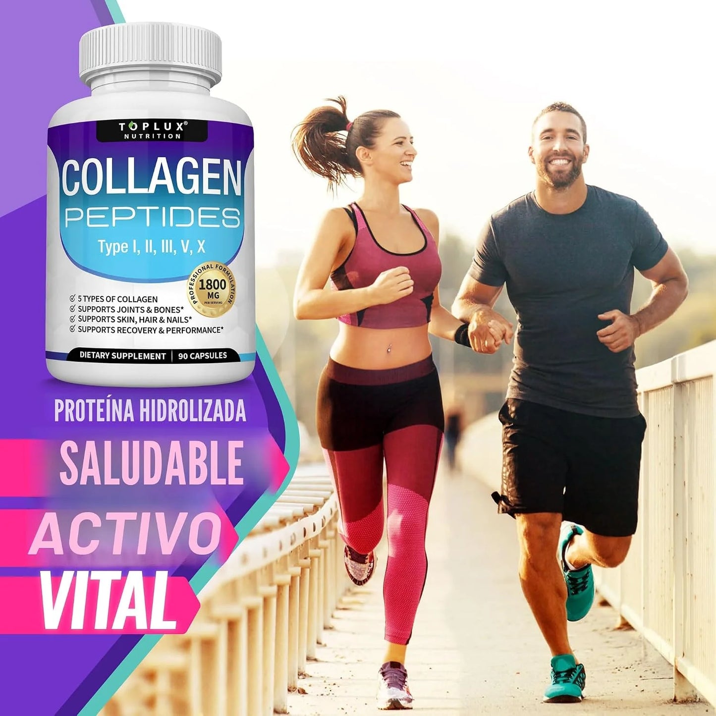 COLÁGENO PEPTIDES 5 EN 1 x 60 CAPSULAS