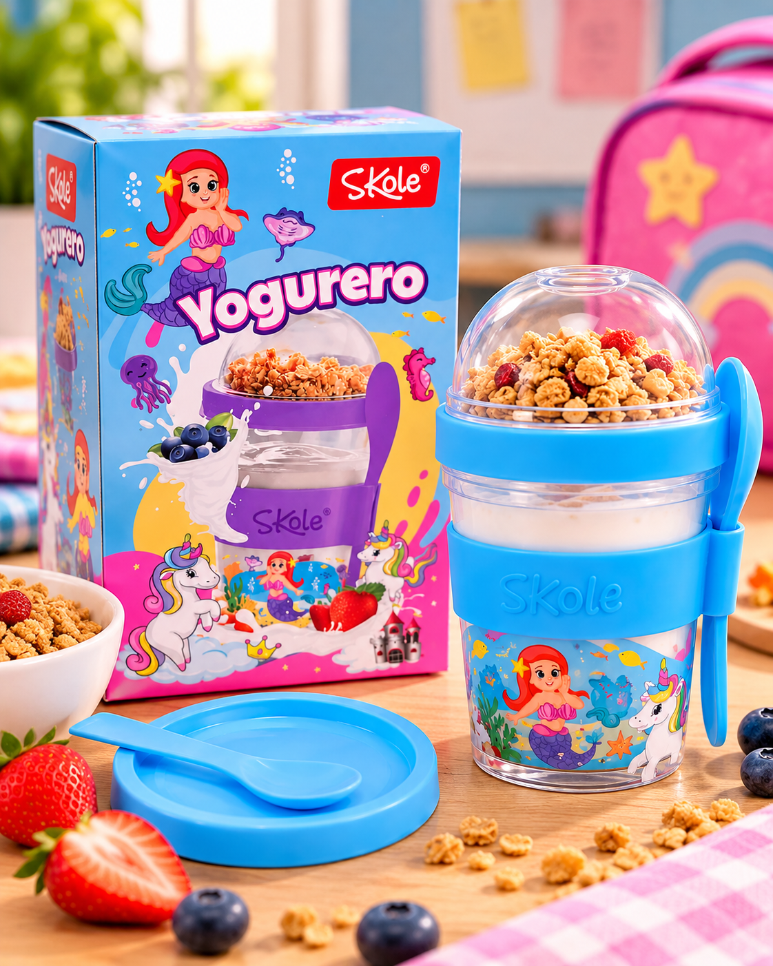 TRIPACK VASO YOGURERO SKOLE