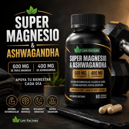 SUPER MAGNESIO & ASHWAGANDHA
