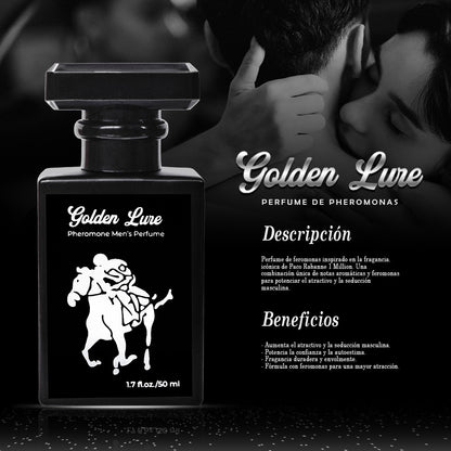 GOLDEN LURE - Perfume con Feromonas para Hombres