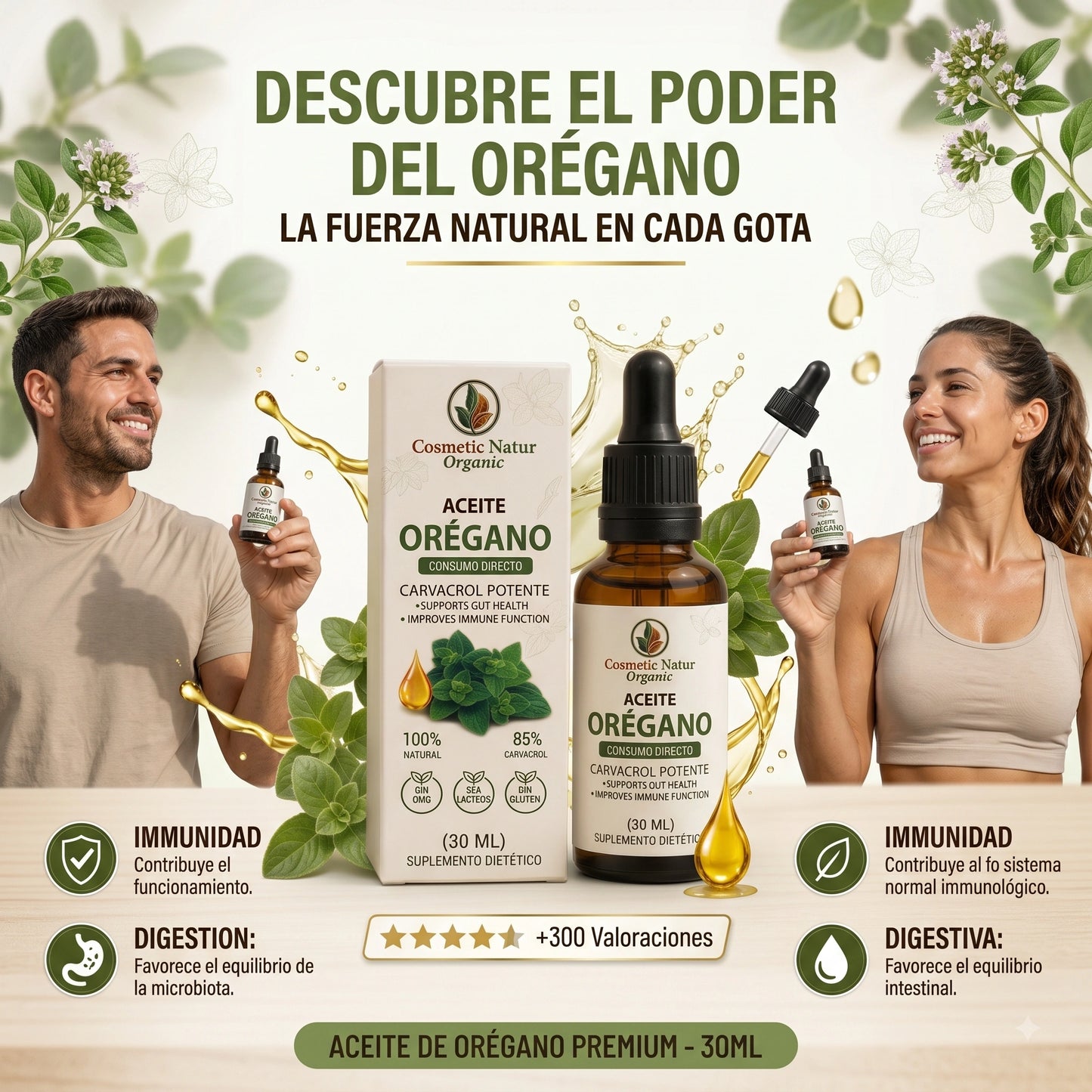 ACEITE DE ORÉGANO EN GOTAS