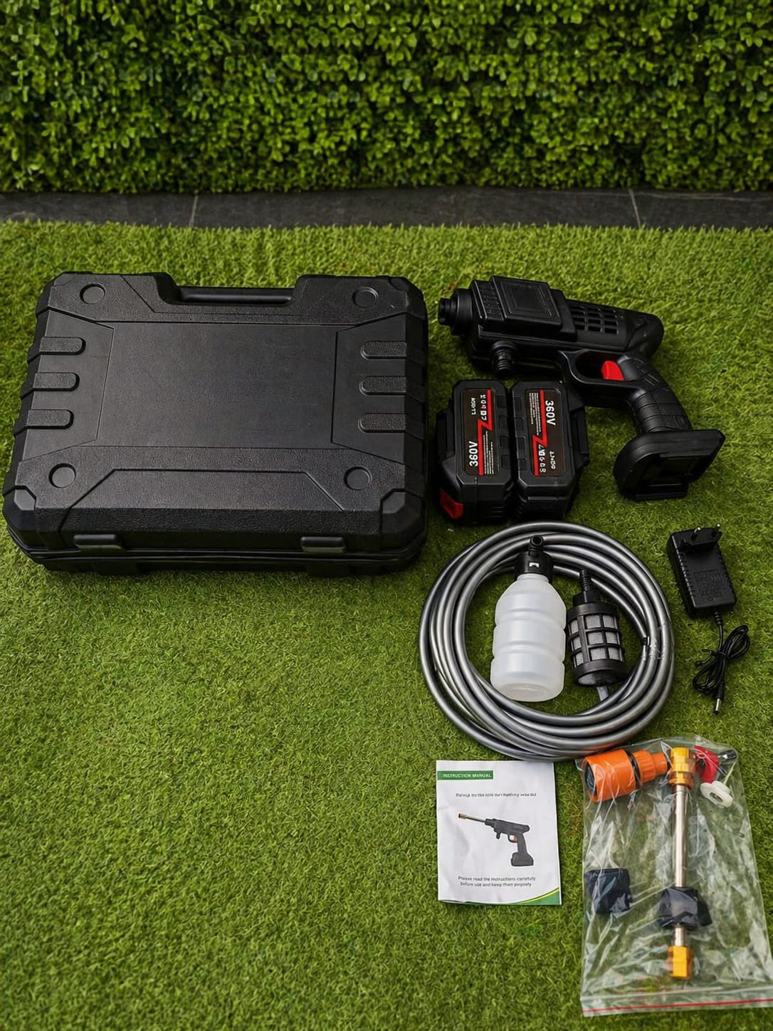 HIDROLAVADORA DOBLE BATERIA 360V