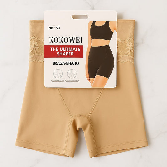 SHORT FAJA BEIGE EFECTO PUSH UP