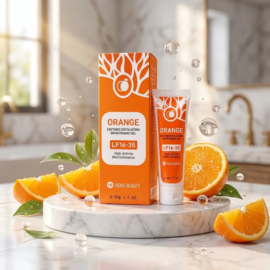 GEL EXFOLIANTE ORANGE + MASCARILLA FACIAL GRATIS